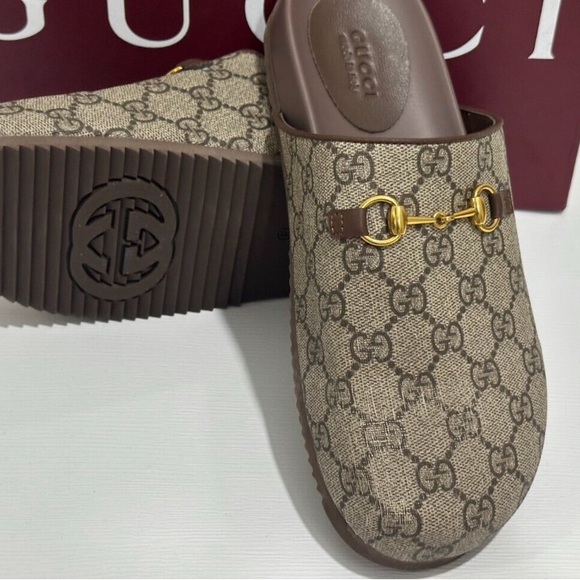 Gucci Shoes - Gucci Brown Monogram Women's Shoes